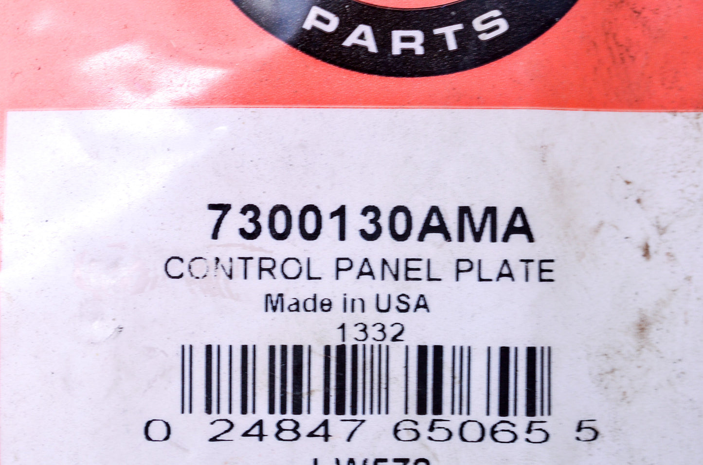 New Briggs & Stratton Control Panel Plate NOS