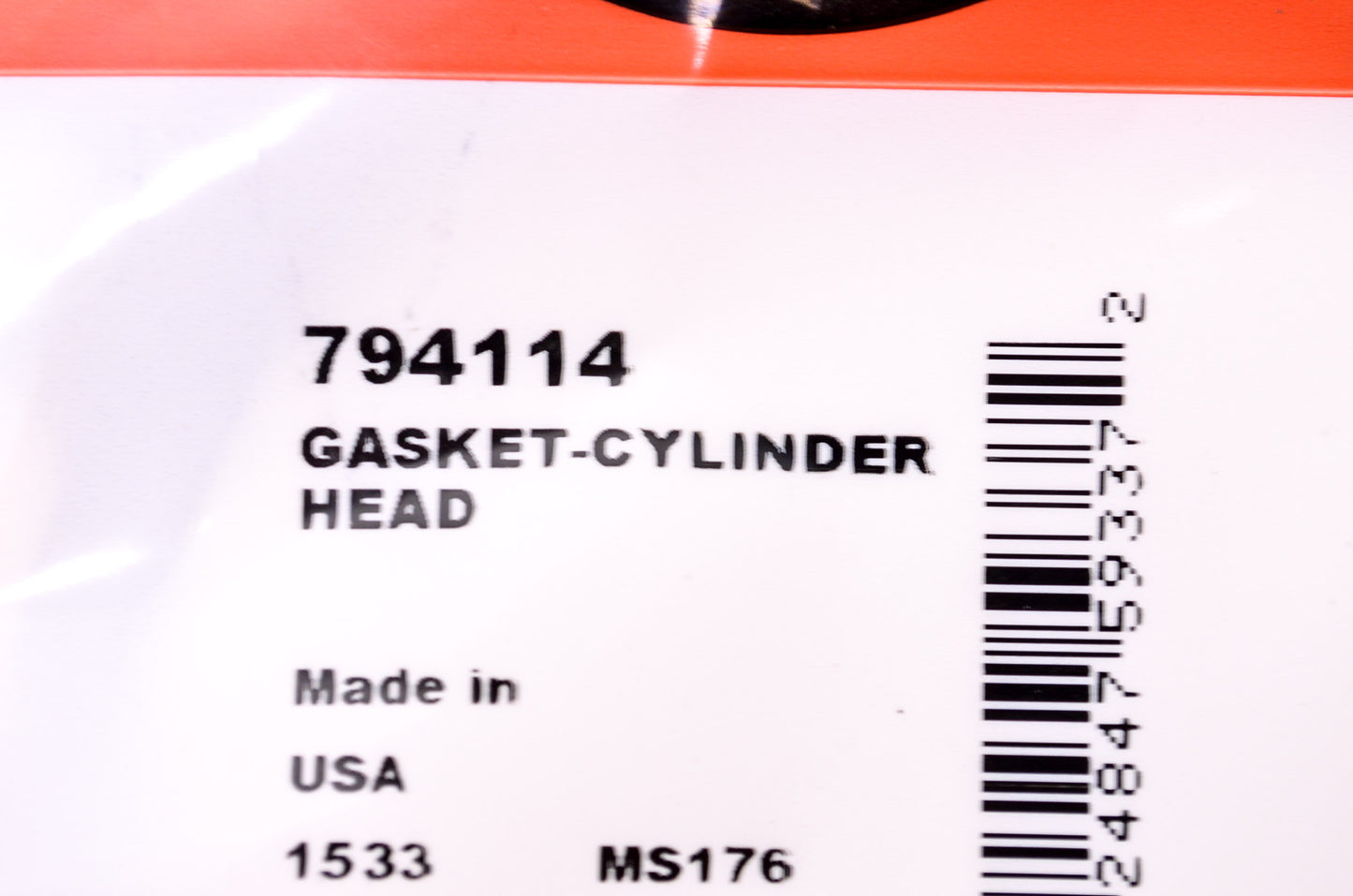 New Briggs & Stratton 794114 Cylinder Head Gasket NOS