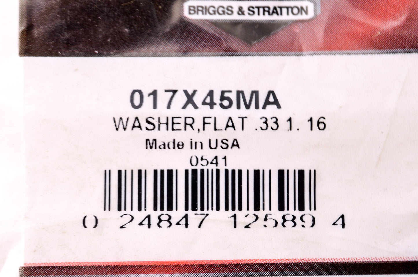 New Briggs & Stratton Flat Washer NOS