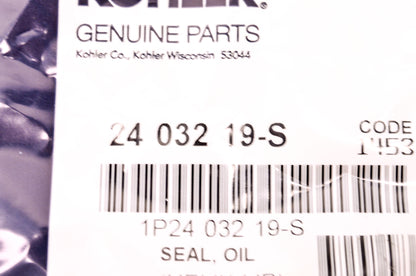 New Kohler 24 032 19-S Oil Seal NOS