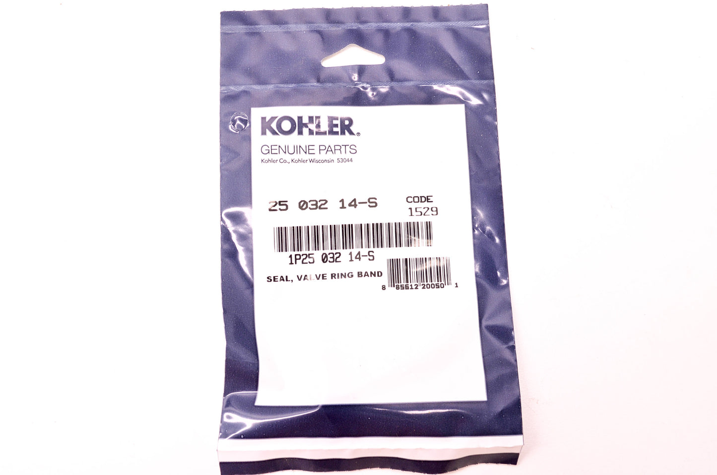 New Kohler 25 032 14-S Valve Ring Band Seal NOS