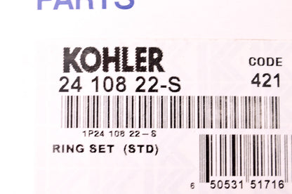 New Kohler Piston Ring Kit NOS