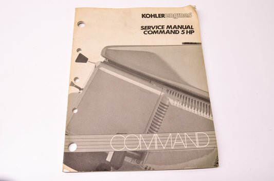 Kohler TP-2337 Service Manual Command 5 HP NOS