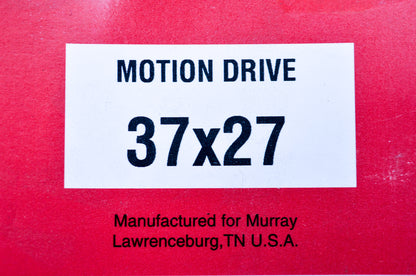Murray 37X27 Motion Drive Belt NOS
