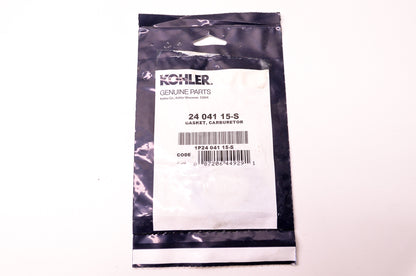 New Kohler 24 041 15-S Carburetor Gasket NOS