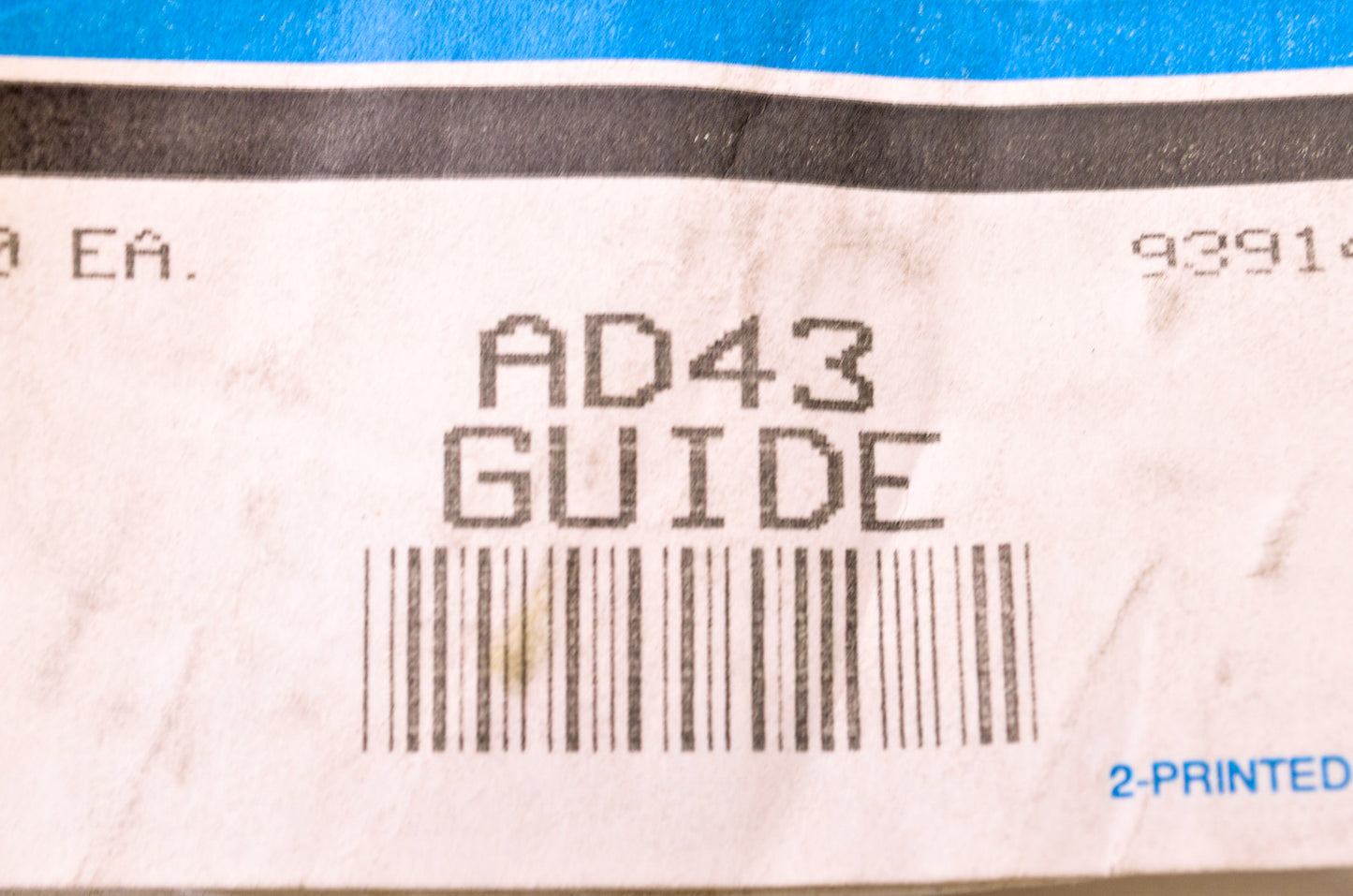New Wisconsin Valve Guide NOS