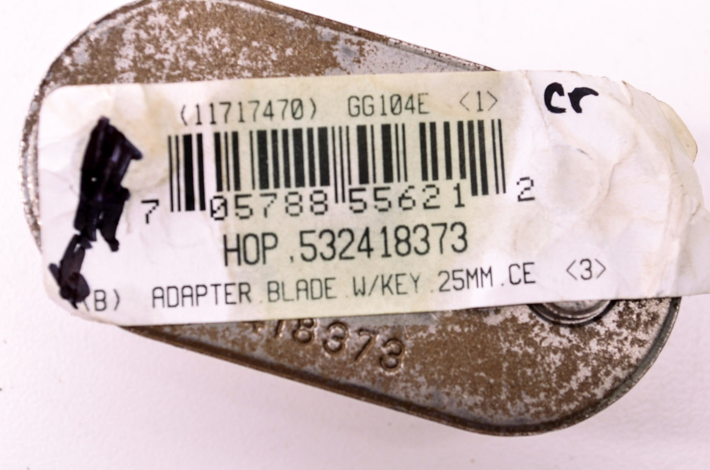 New Craftsman Blade Adapter NOS