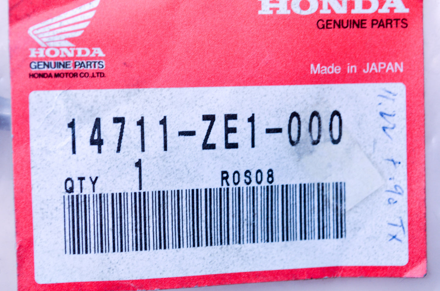 OEM Honda 14711-ZE1-000 Intake Valve NOS