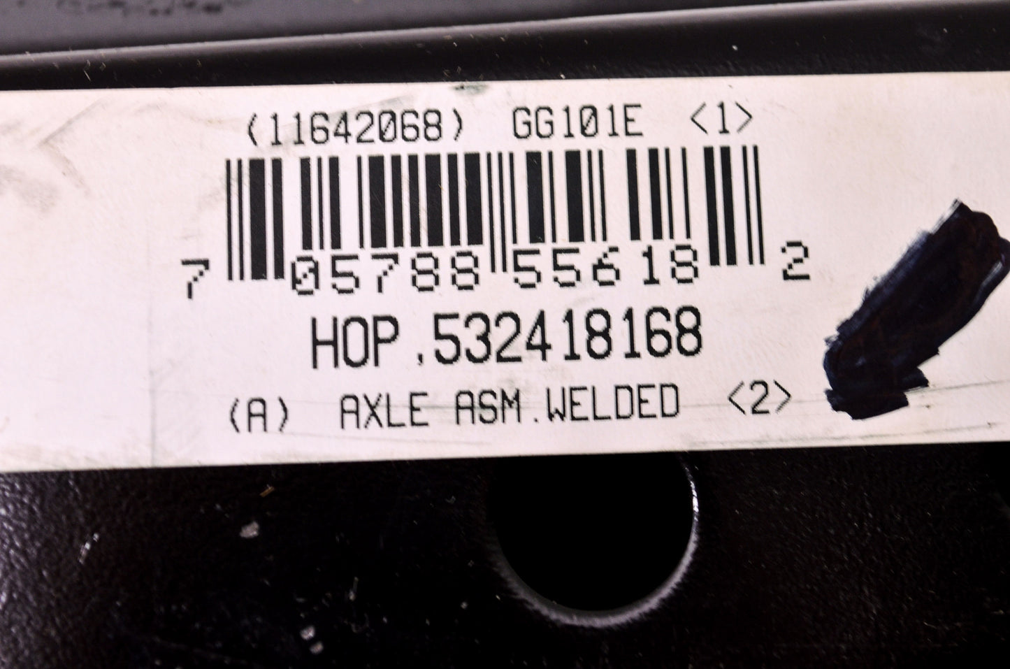 Front Axle Assembly NOS