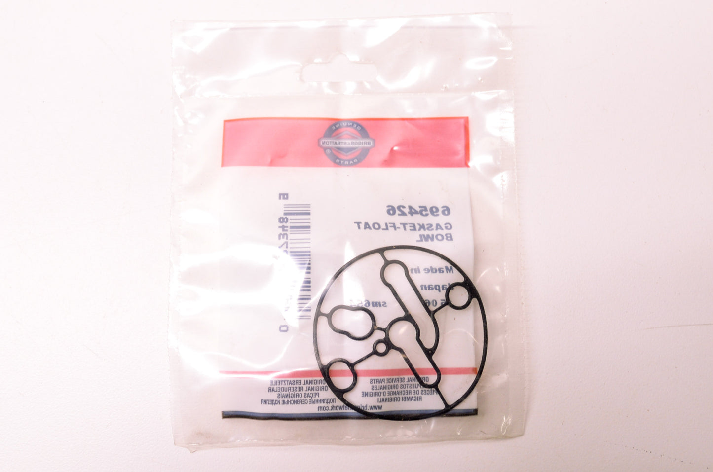 New Briggs & Stratton 695426 Float Bowl Gasket NOS
