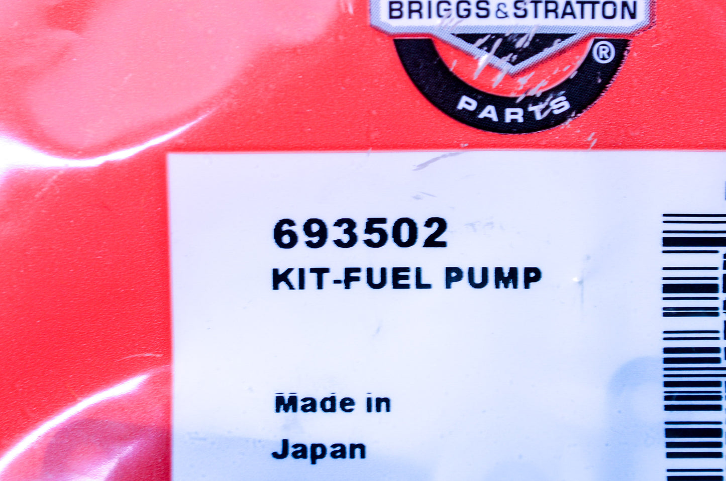 New Briggs & Stratton 693502 Fuel Pump Kit NOS