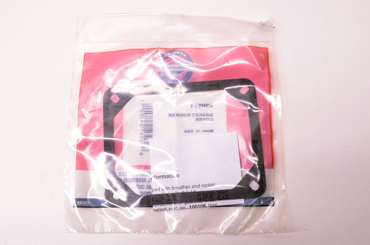 New Briggs & Stratton Rocker Cover Gasket NOS