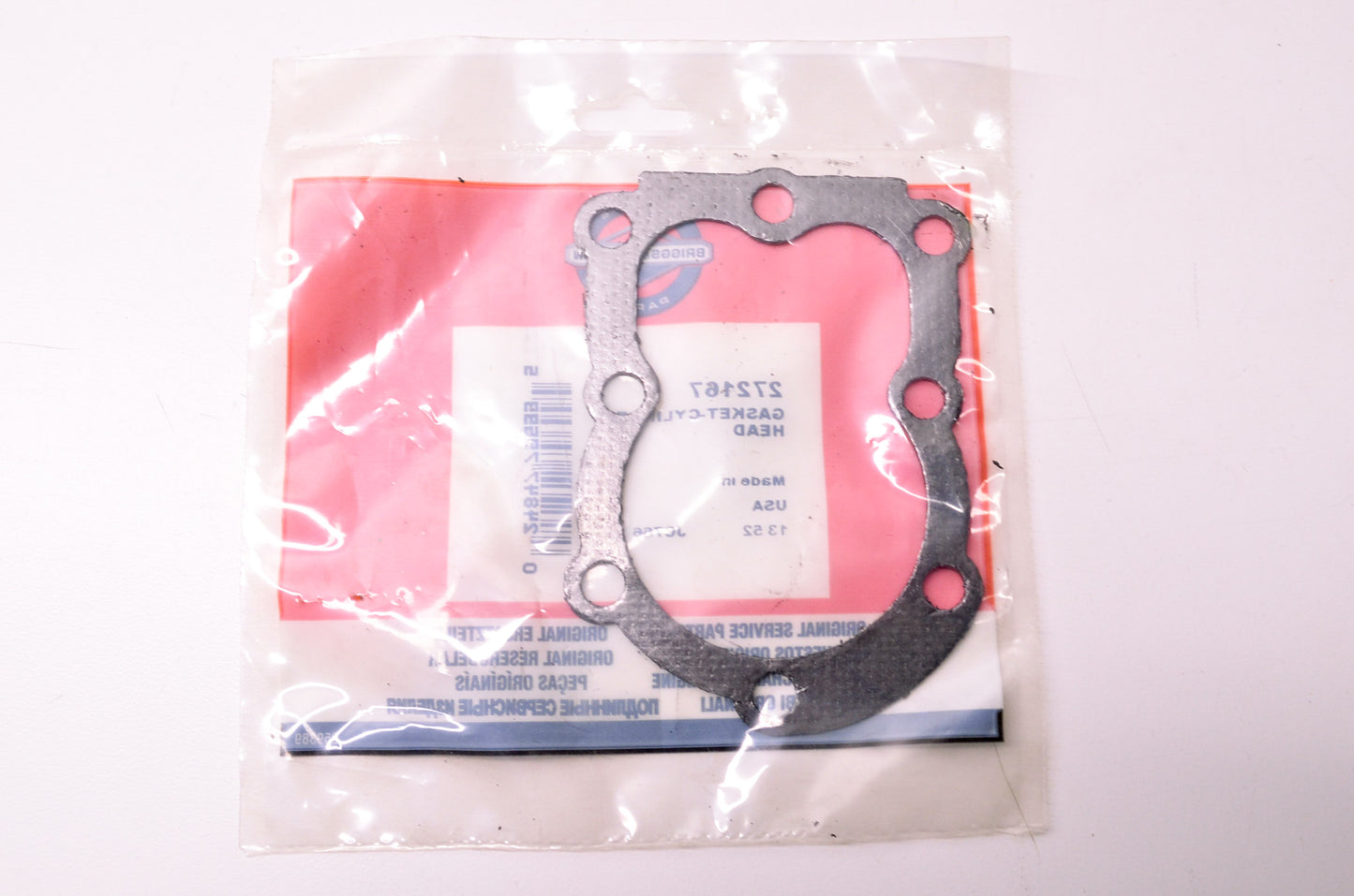 New Briggs & Stratton 272167, 27670, 395000 Cylinder Head Gasket NOS