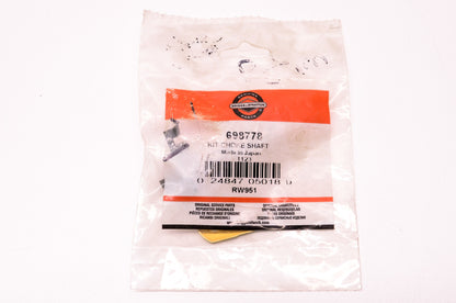 New Briggs & Stratton 698778 Choke Shaft Kit NOS