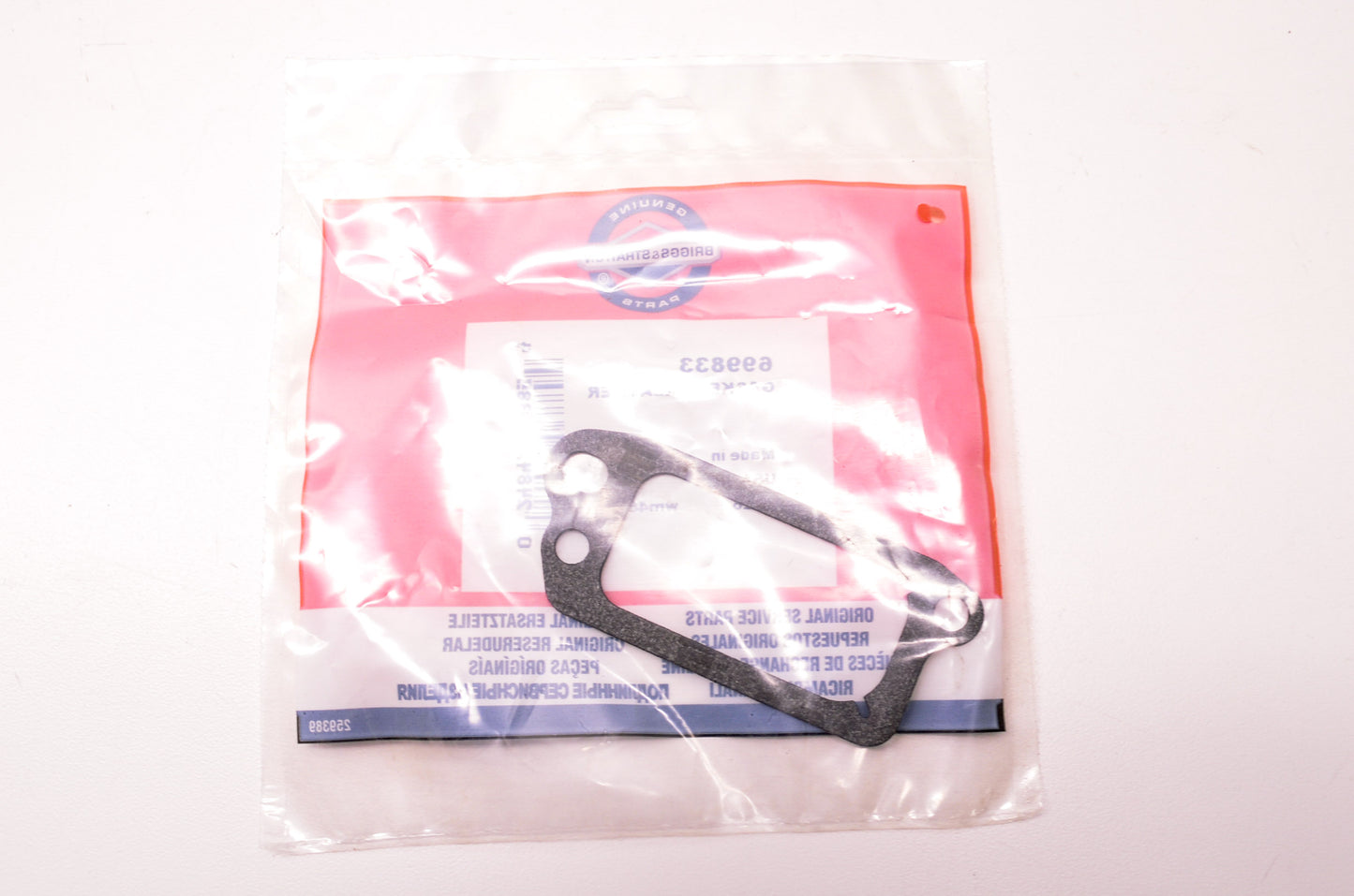 New Briggs & Stratton 699833 Breather Gasket NOS