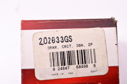 New Briggs & Stratton Circuit Breaker 30A NOS