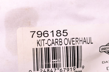 New Briggs & Stratton Carburetor Overhaul kit NOS