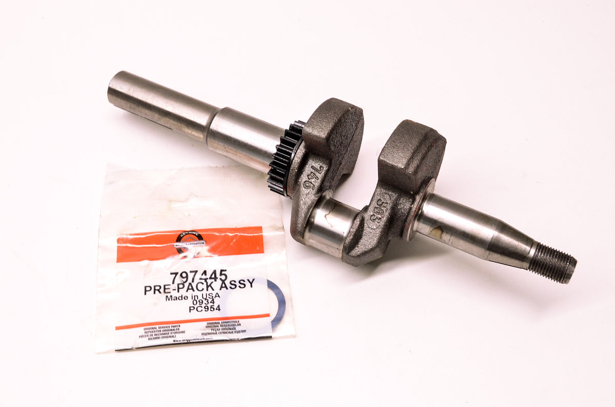 OEM Briggs & Stratton 691451, 797445 Crankshaft NOS