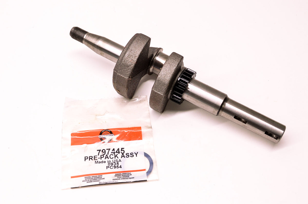 OEM Briggs & Stratton 691451, 797445 Crankshaft NOS