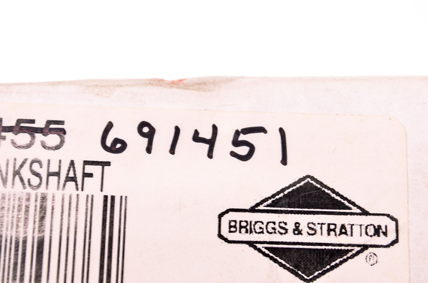 OEM Briggs & Stratton 691451, 797445 Crankshaft NOS