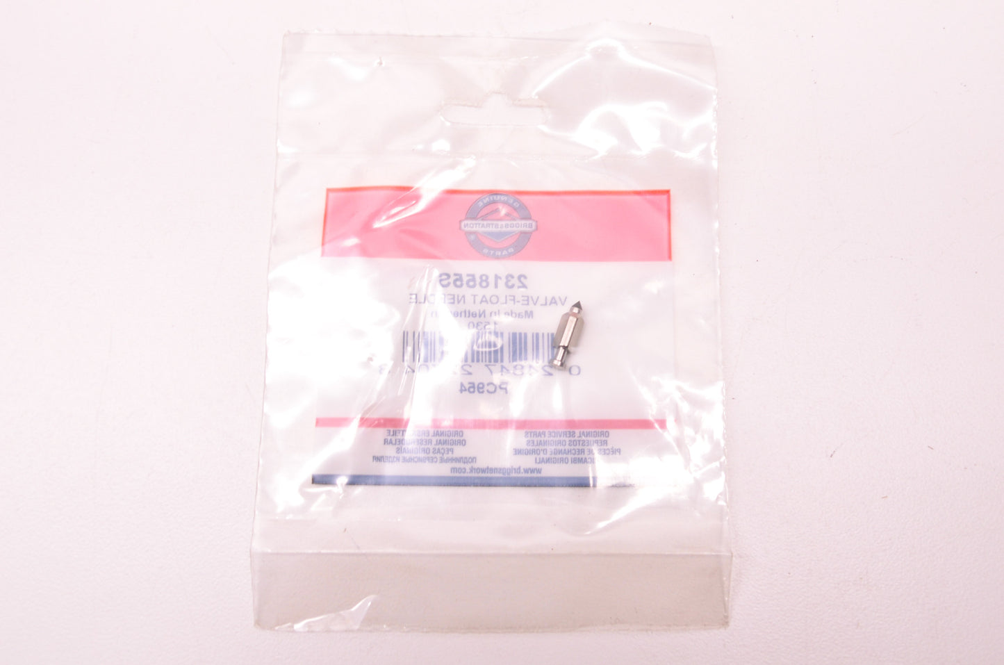 New Briggs & Stratton 231855S Float Needle Valve NOS