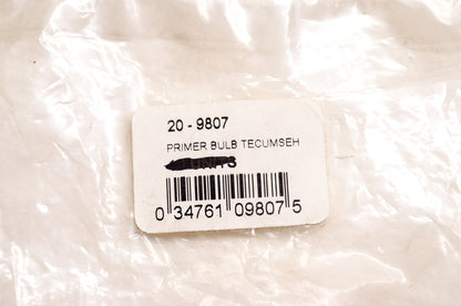 Rotary 20-9807, 9807 Primer Bulb Assembly w/ Lock Washer Tecumseh NOS