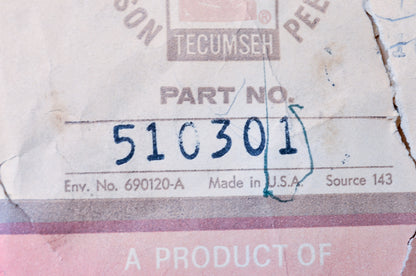 Tecumseh 510301 Gasket NOS