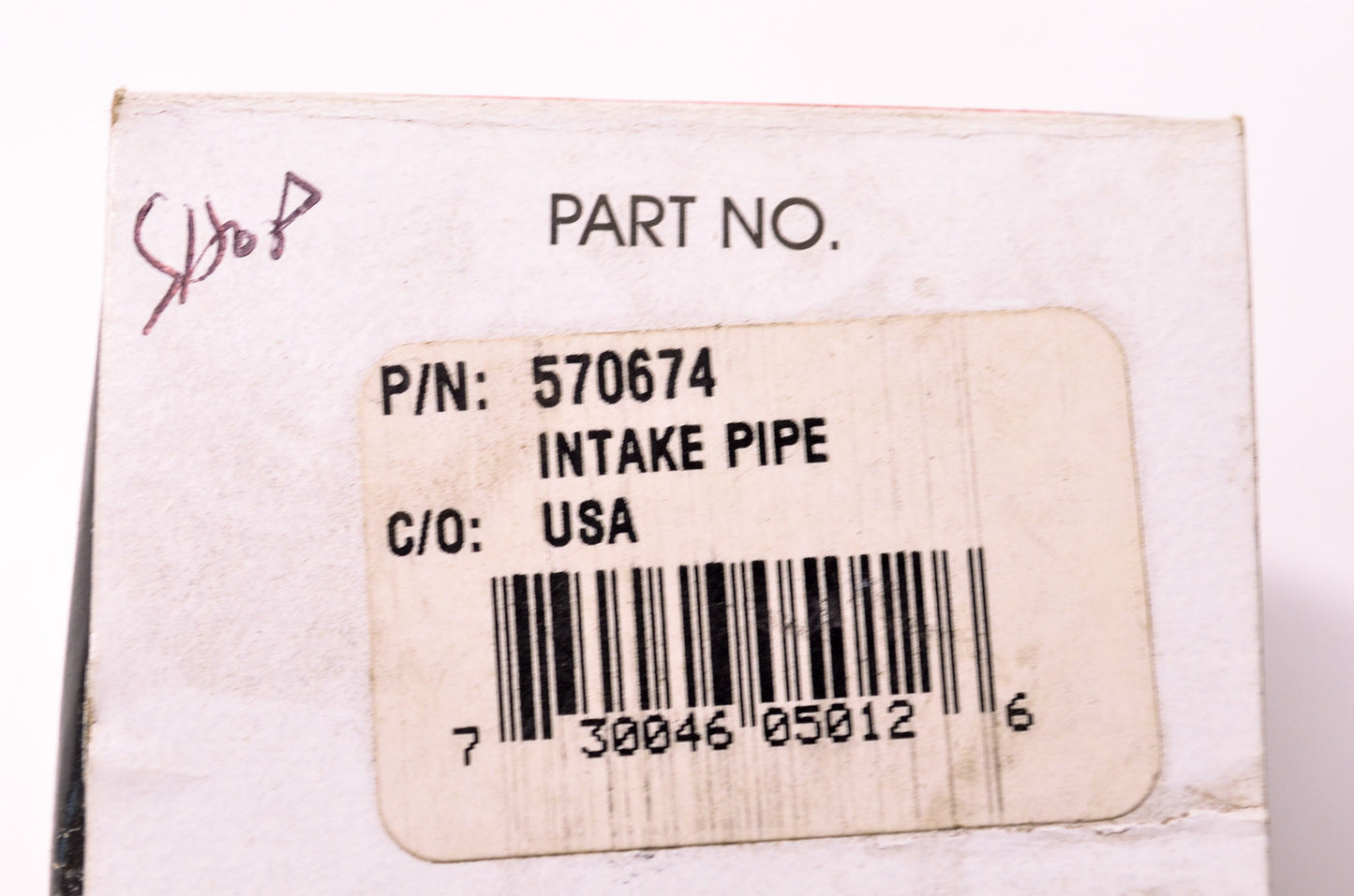 New Tecumseh 570674 Intake Pipe NOS