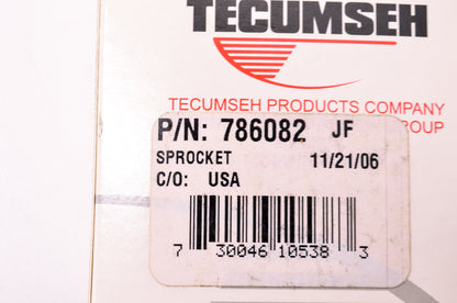 Tecumseh 786082 Sprocket 9T NOS