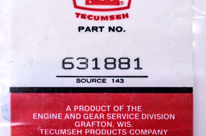 Tecumseh 631881 Carburetor Shutter NOS