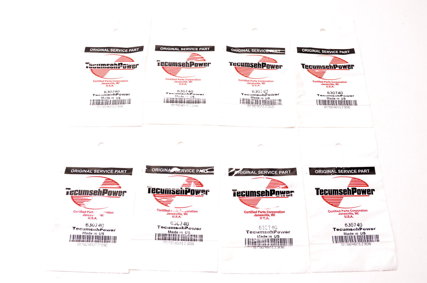 New Tecumseh O-ring QTY 8 NOS