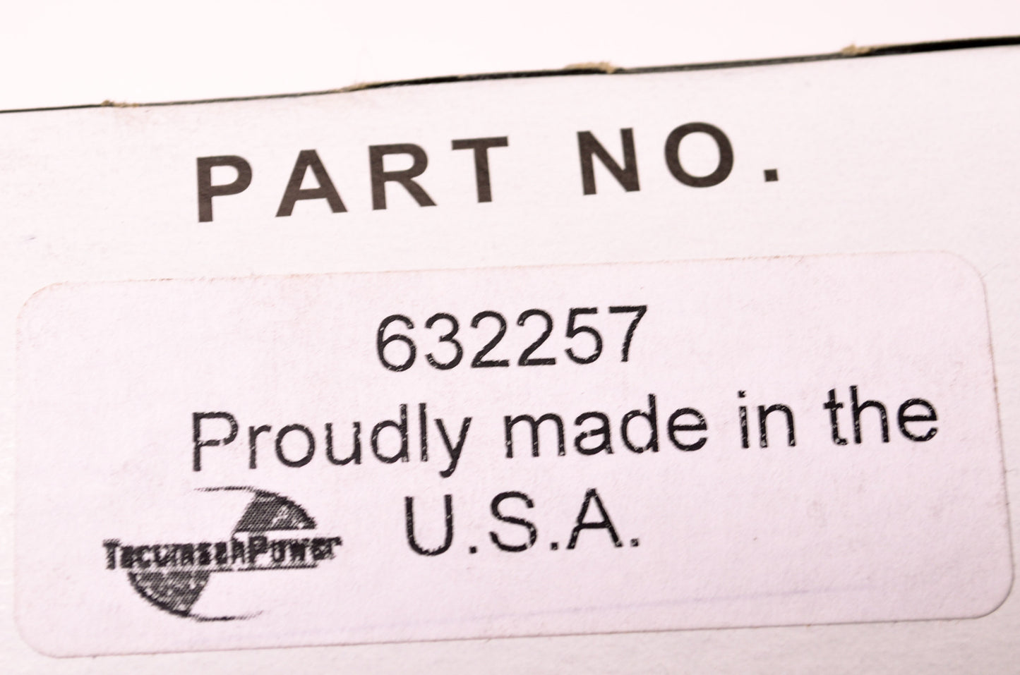 New Tecumseh Carburetor NOS