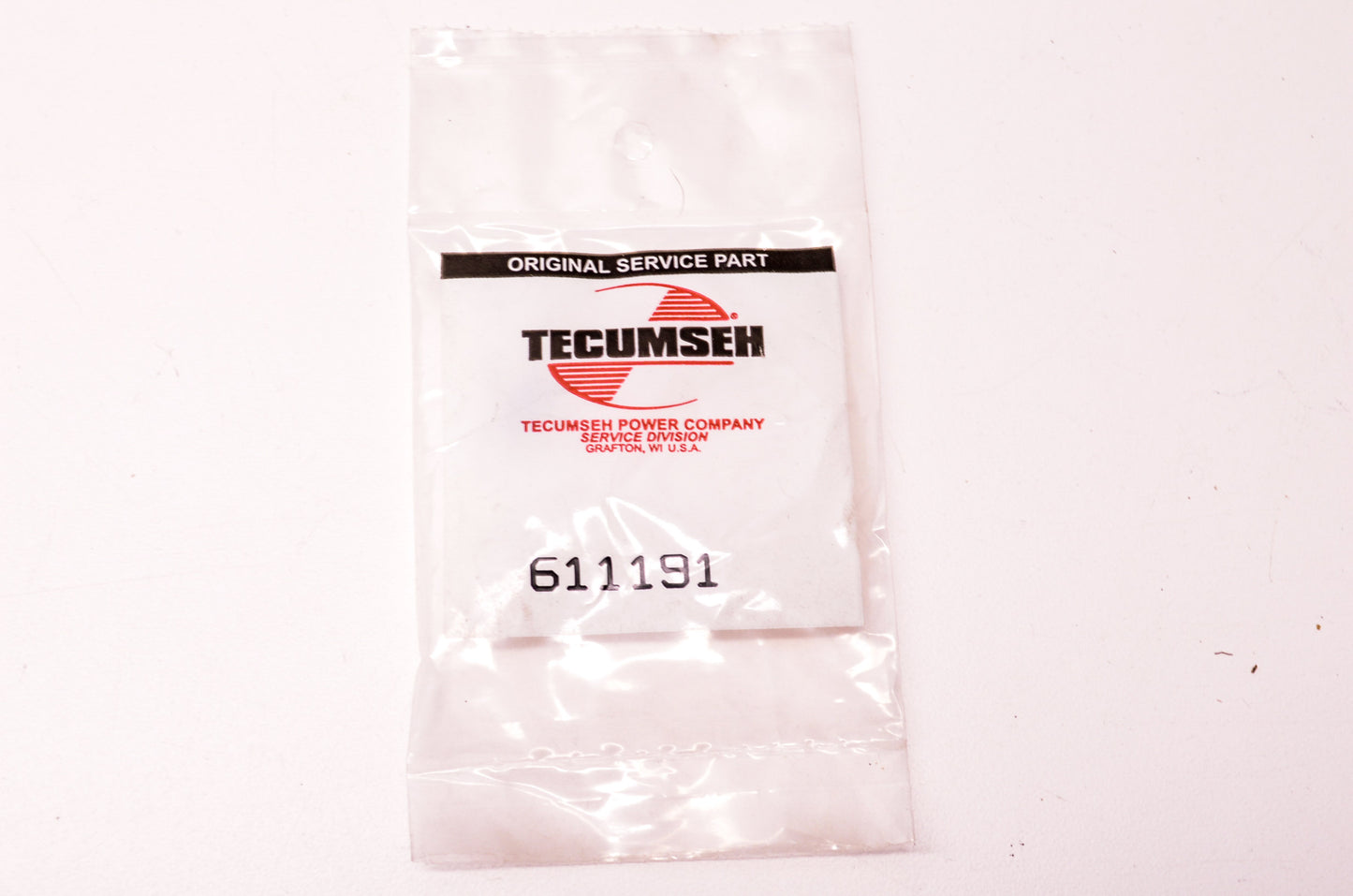 Tecumseh 611191 Woodruff Key NOS