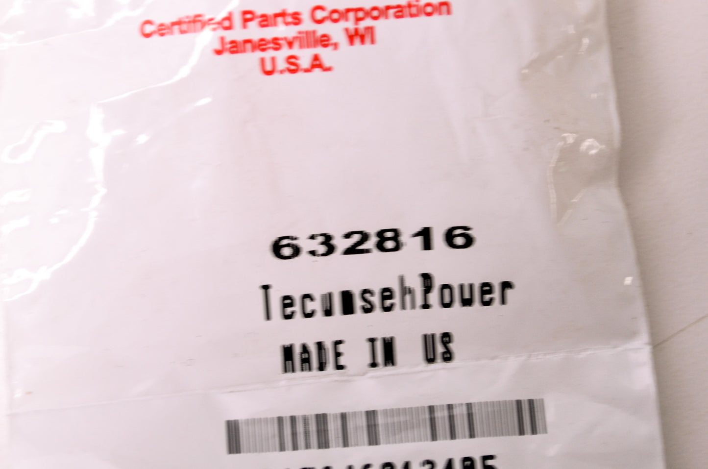 New Tecumseh Plastic Carburetor Float NOS