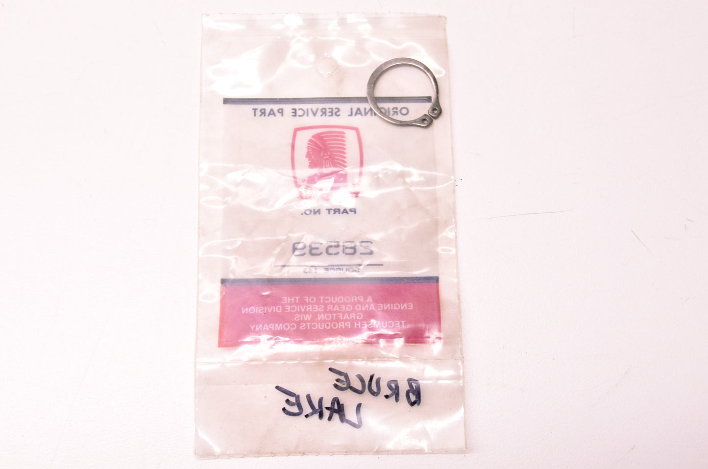 New Tecumseh Retainer Ring NOS