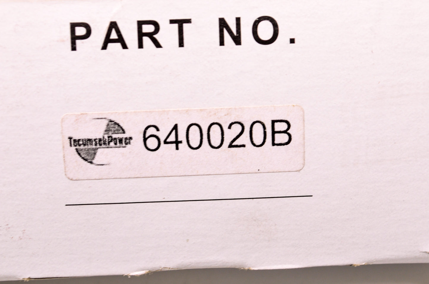 New Tecumseh Carburetor NOS