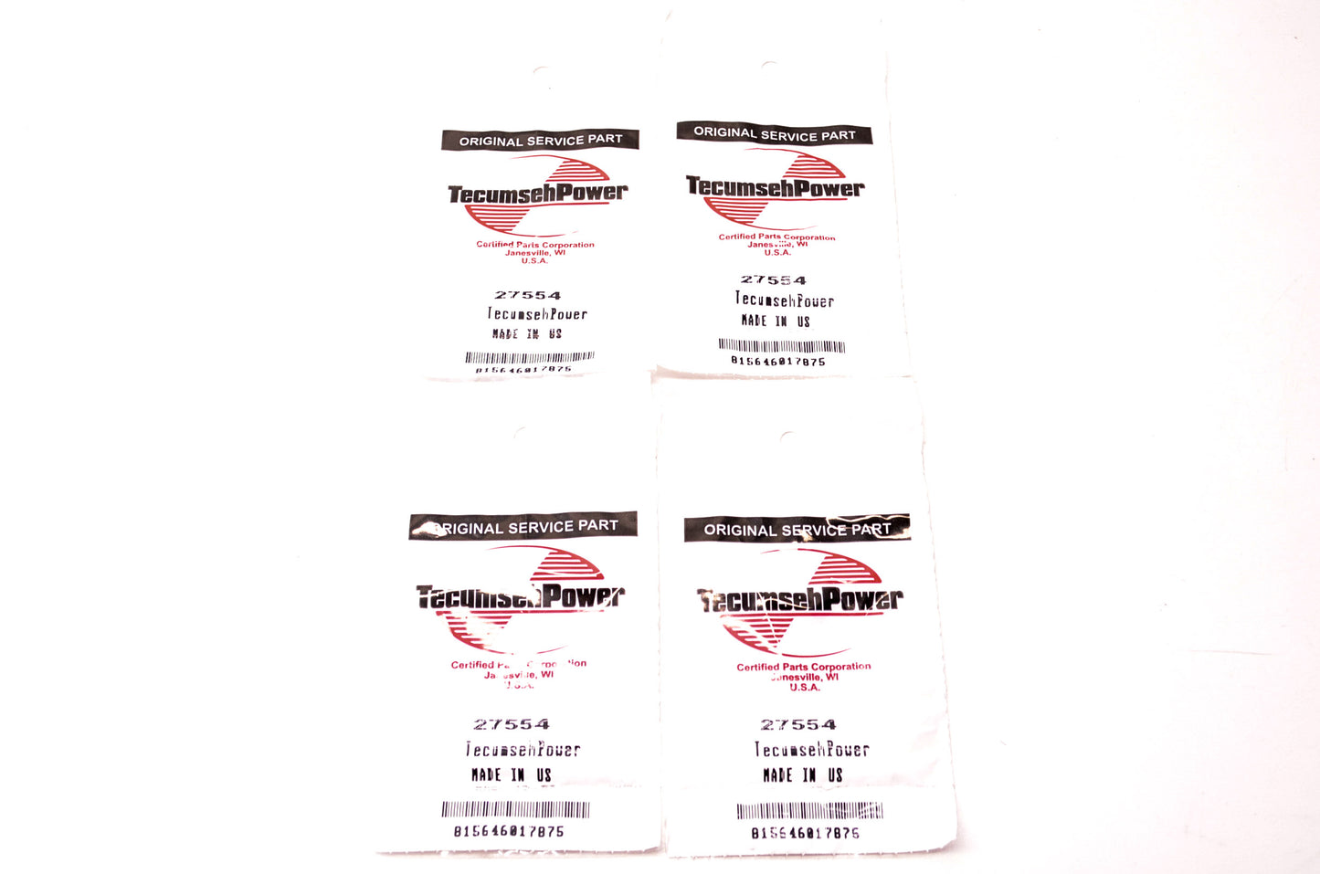 New Tecumseh Gasket QTY 4 NOS