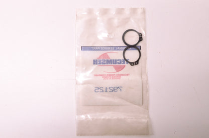 New Tecumseh 792125 Snap Rings QTY 2 NOS