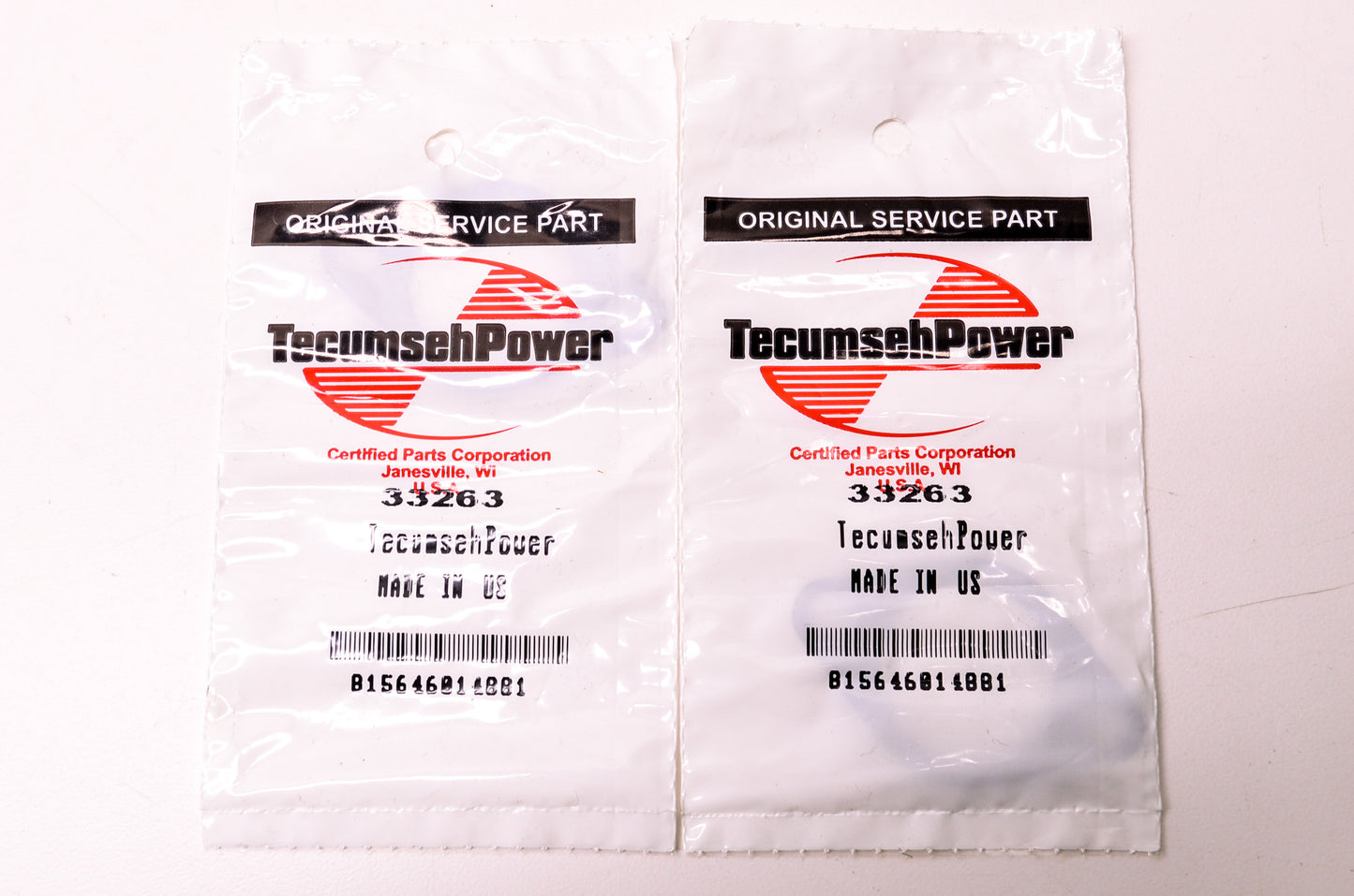 Tecumseh 33263 Carburetor Mount Gasket Qty 2 NOS