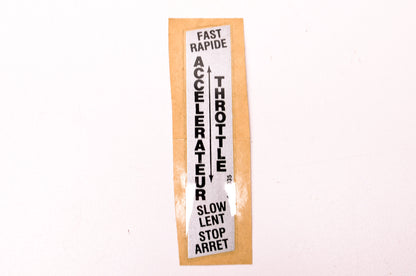 Tecumseh 35703 Decal NOS