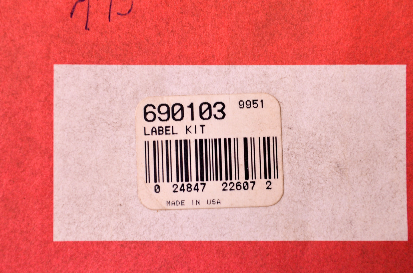 OEM Briggs & Stratton 690103 Label Kit NOS
