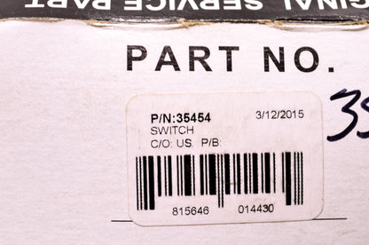 Tecumseh 35454 Starter Switch