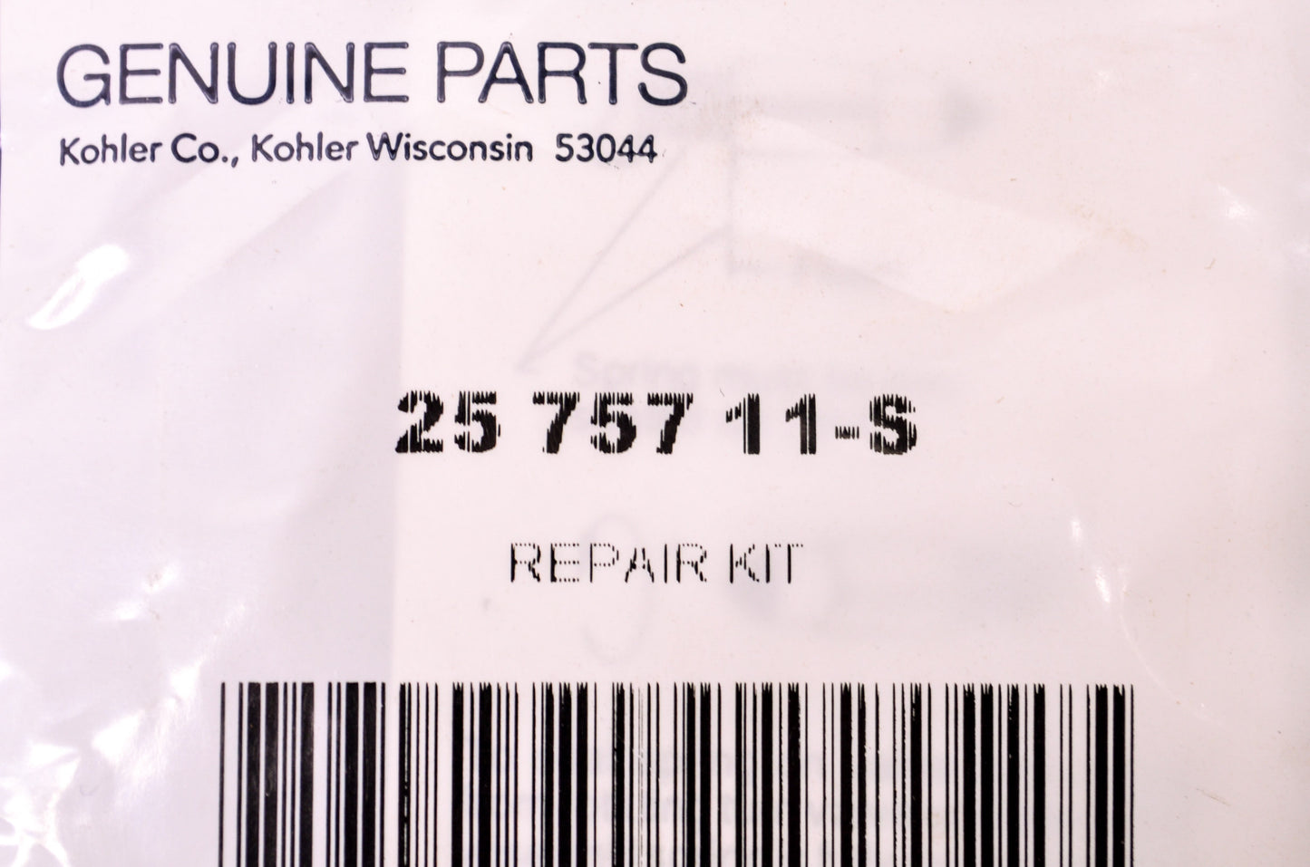 New Kohler Repair Kit NOS