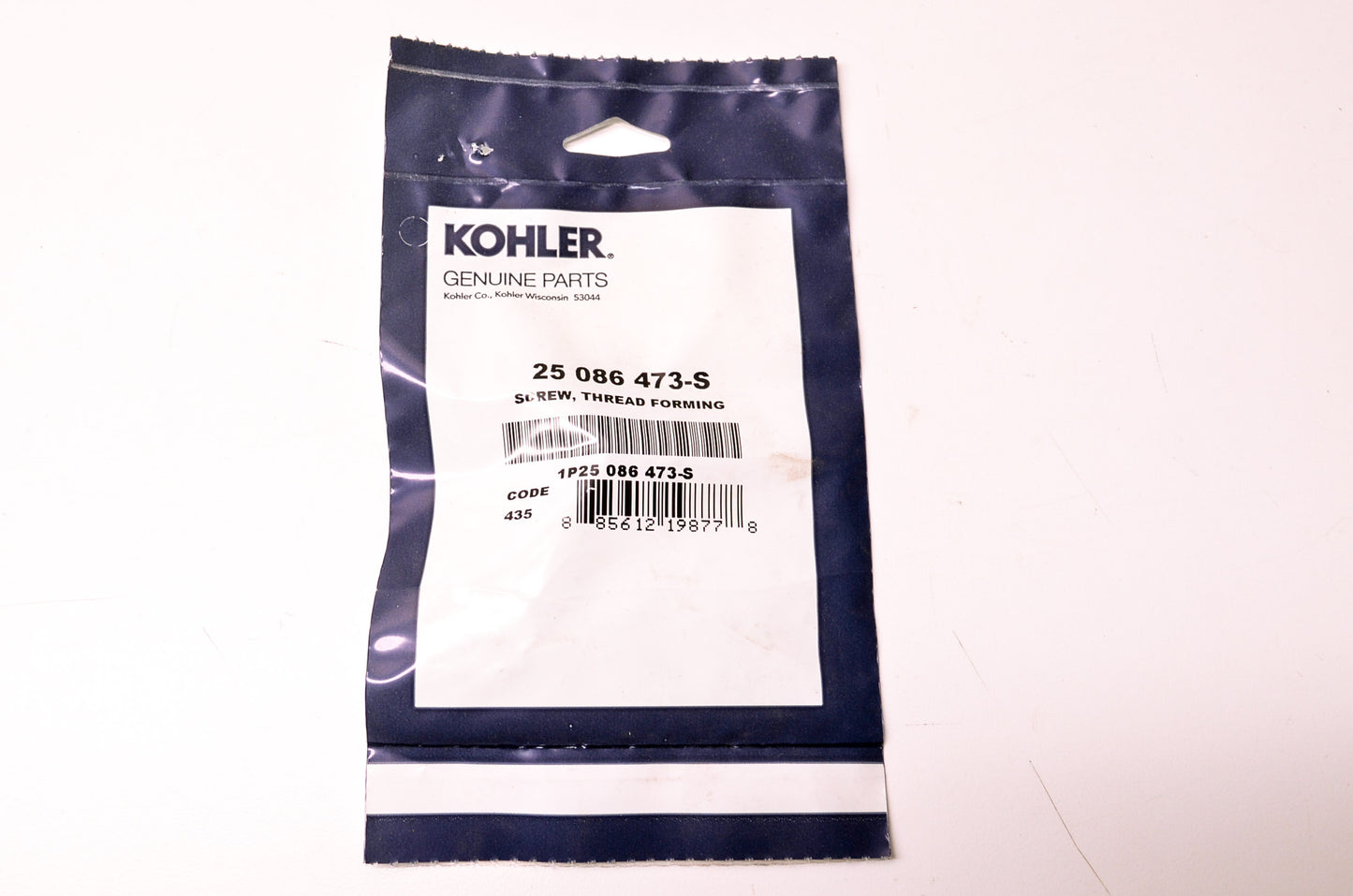 Kohler 25 086 473-S Thread Forming Screw NOS