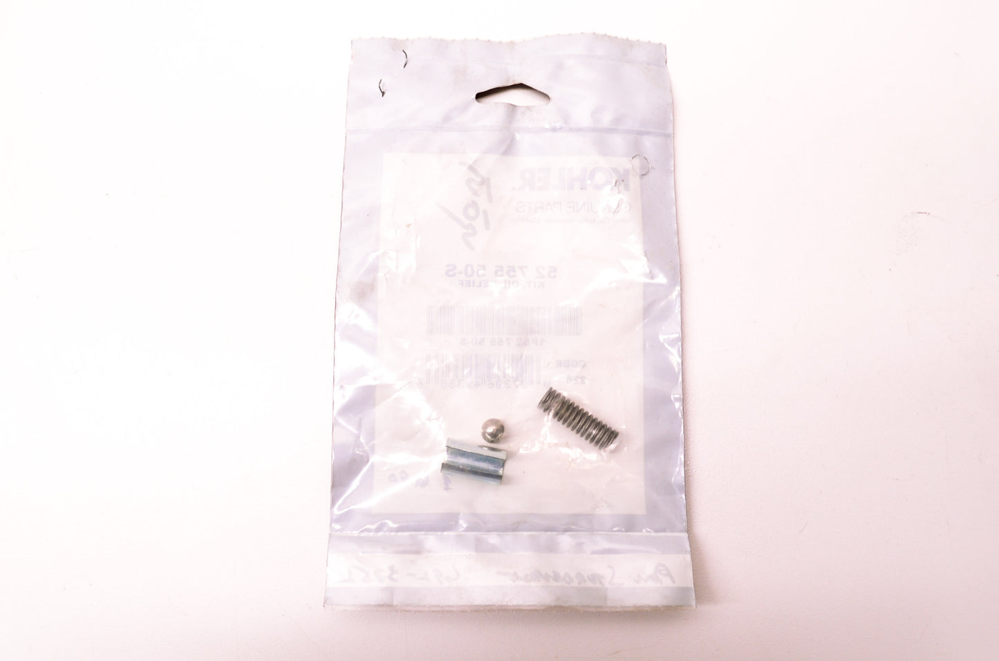 New Kohler Oil Relief Kit NOS