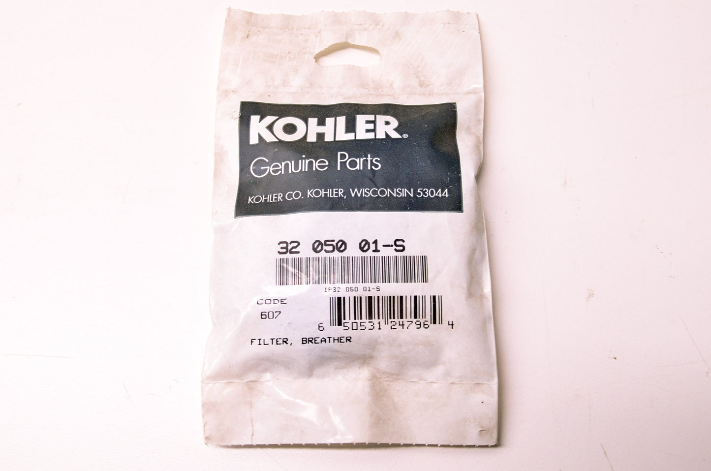 New Kohler Breather Filter NOS