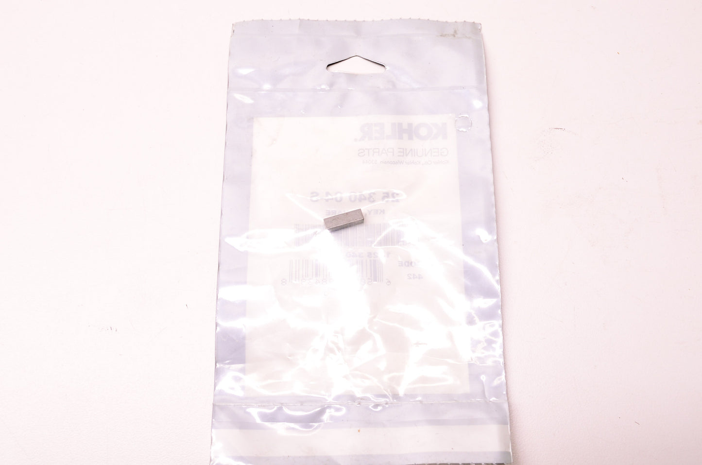 New Kohler 25 340 04-S Square Key NOS