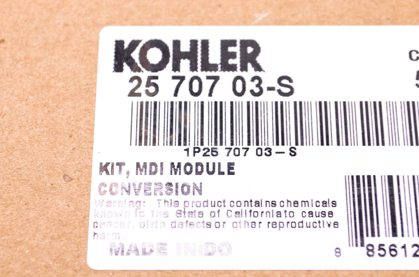 New Kohler MDI Module Conversion Kit NOS