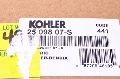 Kohler Bendix Drive Electric Starter