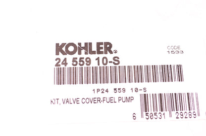 New Kohler Valve Cover-Fuel Pump Kit NOS